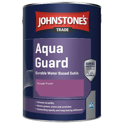 Aqua Guard Durable Water Based Satin - Purple Punch - 1ltr