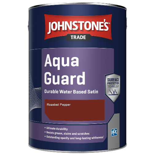 Aqua Guard Durable Water Based Satin - Roasted Pepper - 5ltr
