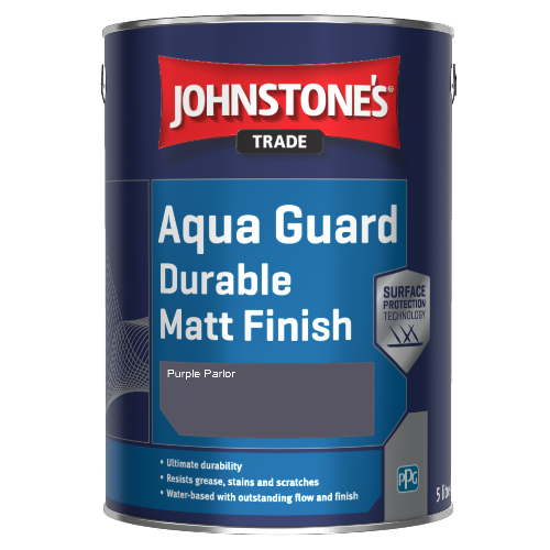 Johnstone's Aqua Guard Durable Matt Finish - Purple Parlor - 1ltr