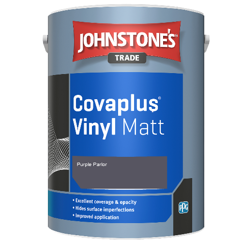 Johnstone's Trade Covaplus Vinyl Matt emulsion paint - Purple Parlor - 2.5ltr