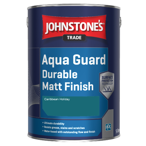 Johnstone's Aqua Guard Durable Matt Finish - Caribbean Holiday - 1ltr