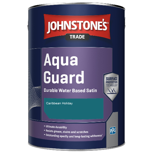 Aqua Guard Durable Water Based Satin - Caribbean Holiday - 1ltr