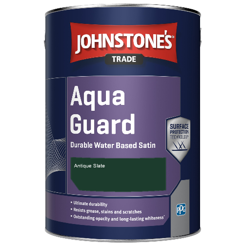 Aqua Guard Durable Water Based Satin - Antique Slate - 1ltr