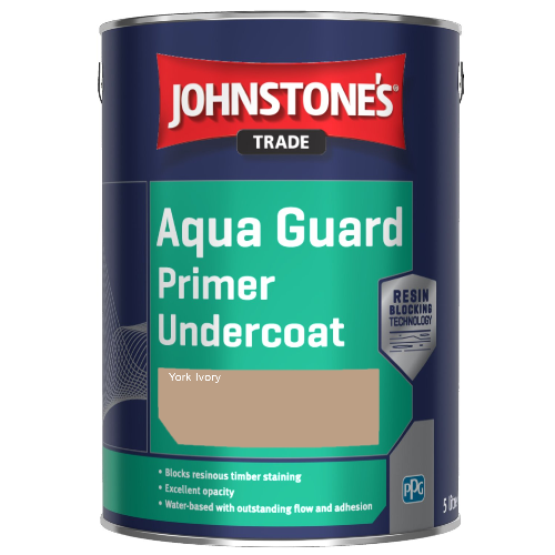 Aqua Guard Primer Undercoat - York Ivory - 5ltr