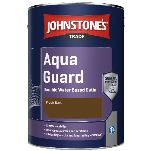 Aqua Guard Durable Water Based Satin - Fresh Bark  - 5ltr