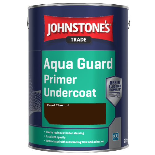 Aqua Guard Primer Undercoat - Burnt Chestnut - 1ltr