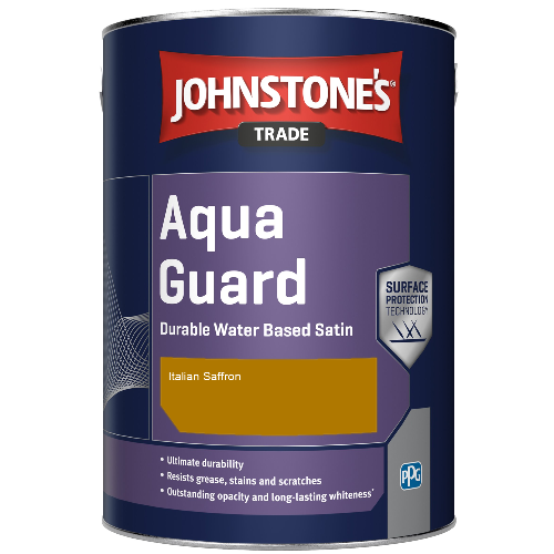 Aqua Guard Durable Water Based Satin - Italian Saffron - 1ltr