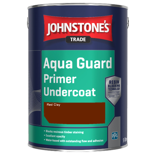 Aqua Guard Primer Undercoat - Red Clay - 1ltr
