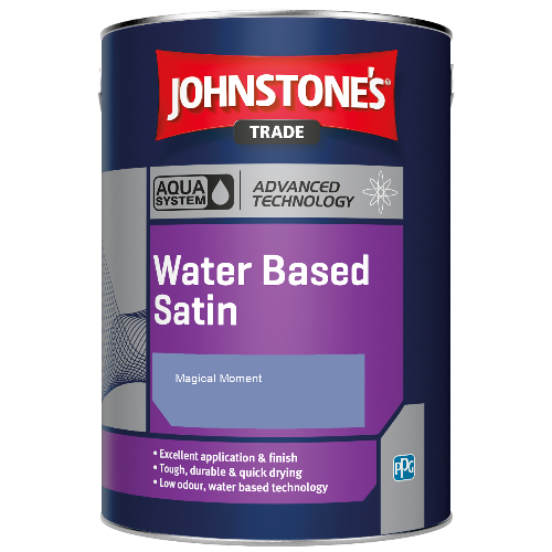 Johnstone's Aqua Water Based Satin finish paint - Magical Moment - 5ltr