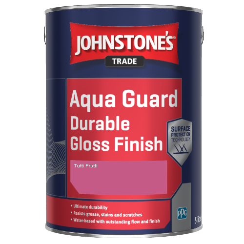 Johnstone's Aqua Guard Durable Gloss Finish - Tutti Frutti - 1ltr