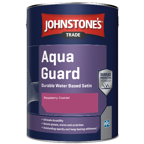 Aqua Guard Durable Water Based Satin - Raspberry Cocktail - 1ltr