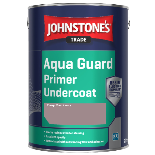 Aqua Guard Primer Undercoat - Deep Raspberry  - 1ltr