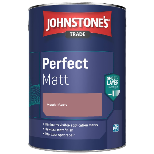 Johnstone's Perfect Matt - Moody Mauve - 5ltr