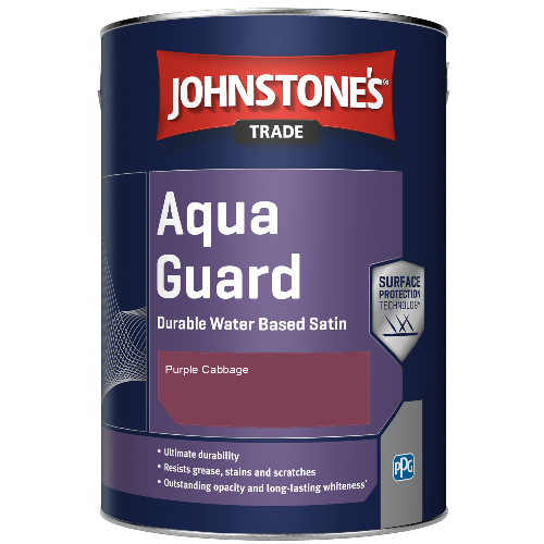 Aqua Guard Durable Water Based Satin - Purple Cabbage - 5ltr