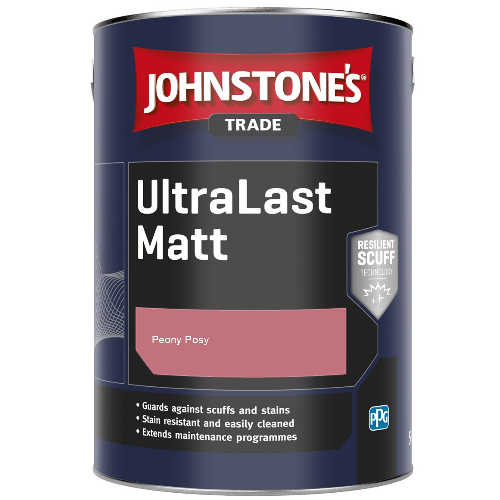 Johnstone's UltraLast Matt - Peony Posy - 5ltr