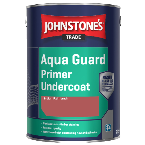 Aqua Guard Primer Undercoat - Indian Paintbrush - 1ltr